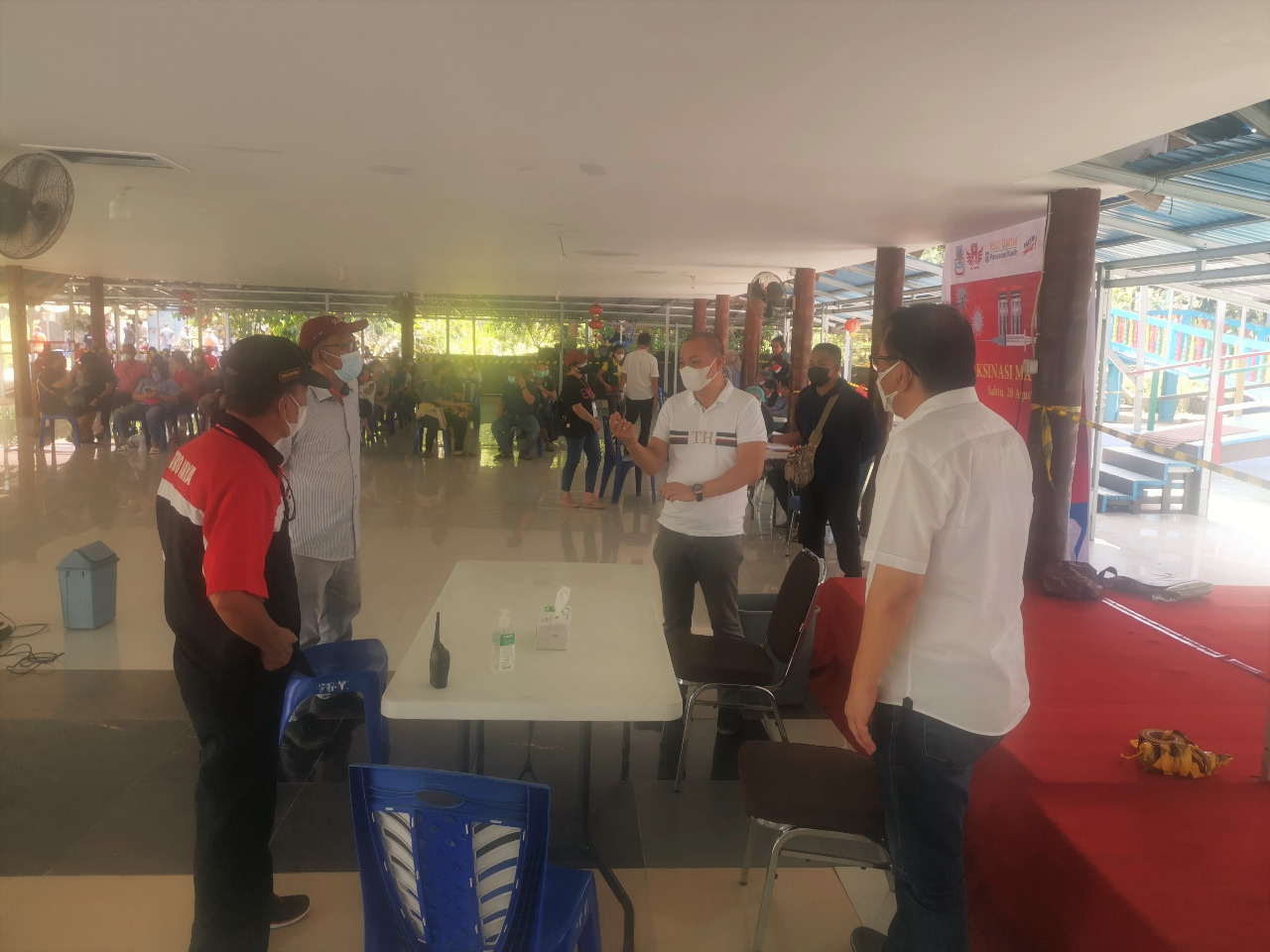 Gerai Vaksinisasi di Perum GPI Sukses Dilaksanakan, Rumambi Ajak Masyarakat Dukung Program Pemerintah