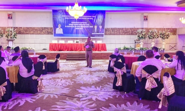 DPMD Boltim Gelar Bimtek Peningkatan Kapasitas BPD