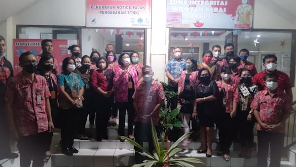 Pacu PAD, Samsat Tondano Sambut Gembira Kehadiran Kepala Bapenda