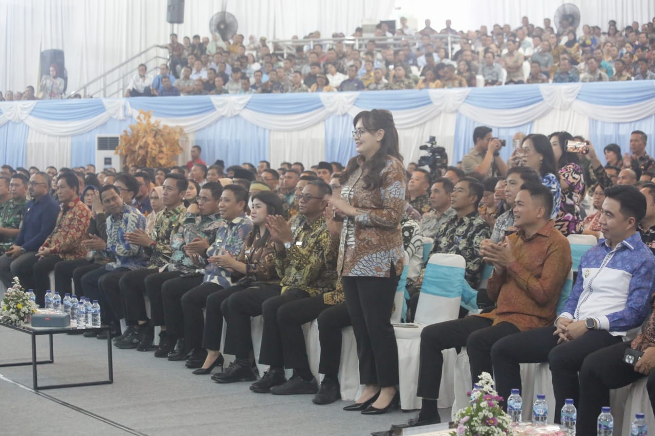 Sendy Rumajar Hadiri Peluncuran Koperasi Merah Putih Sulut