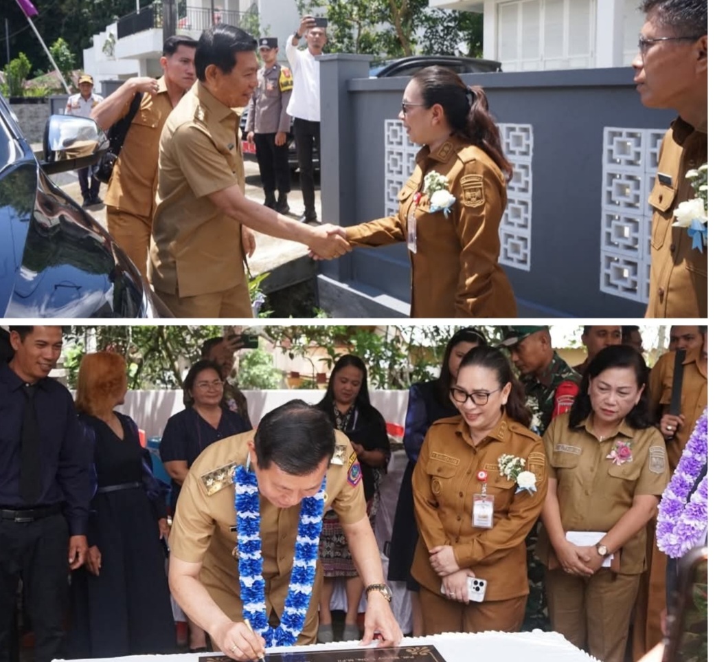 Dampingi Wagub Victor Mailangkay dalam Ibadah Pentahbisan GMAHK Telap, Ini Yang Disampaikan Wabup VaSung