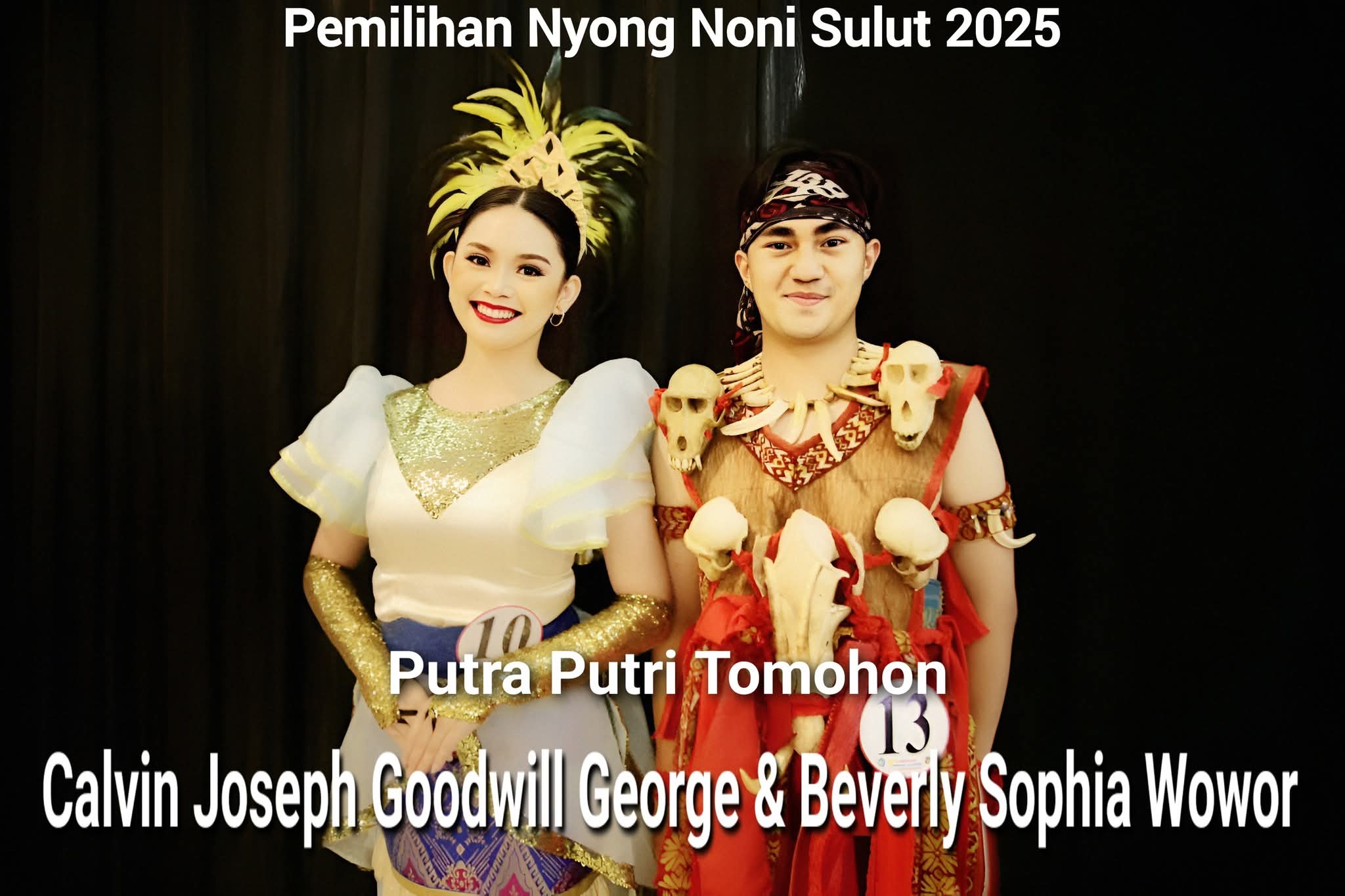 Tomohon Raih Wakil II Nyong Sulut dan Noni Fotogenik