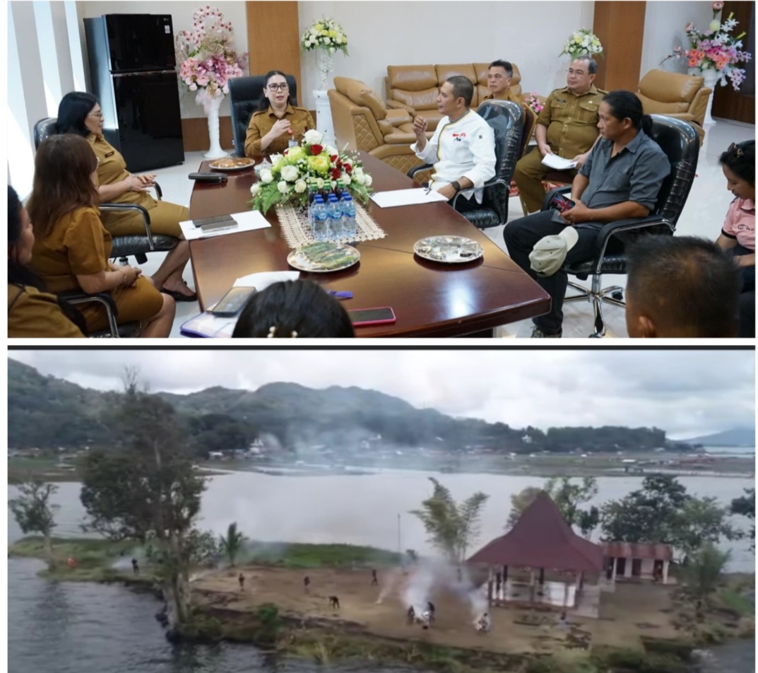 Audiensi Bersama Wabup VaSung, Tribute to Likri Dapat Restu dari Pemkab Minahasa