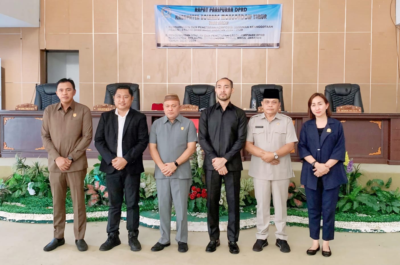 Sadam Pimpin Pembahasan Penetapan Fraksi dan Usulan Pimpinan Definitif