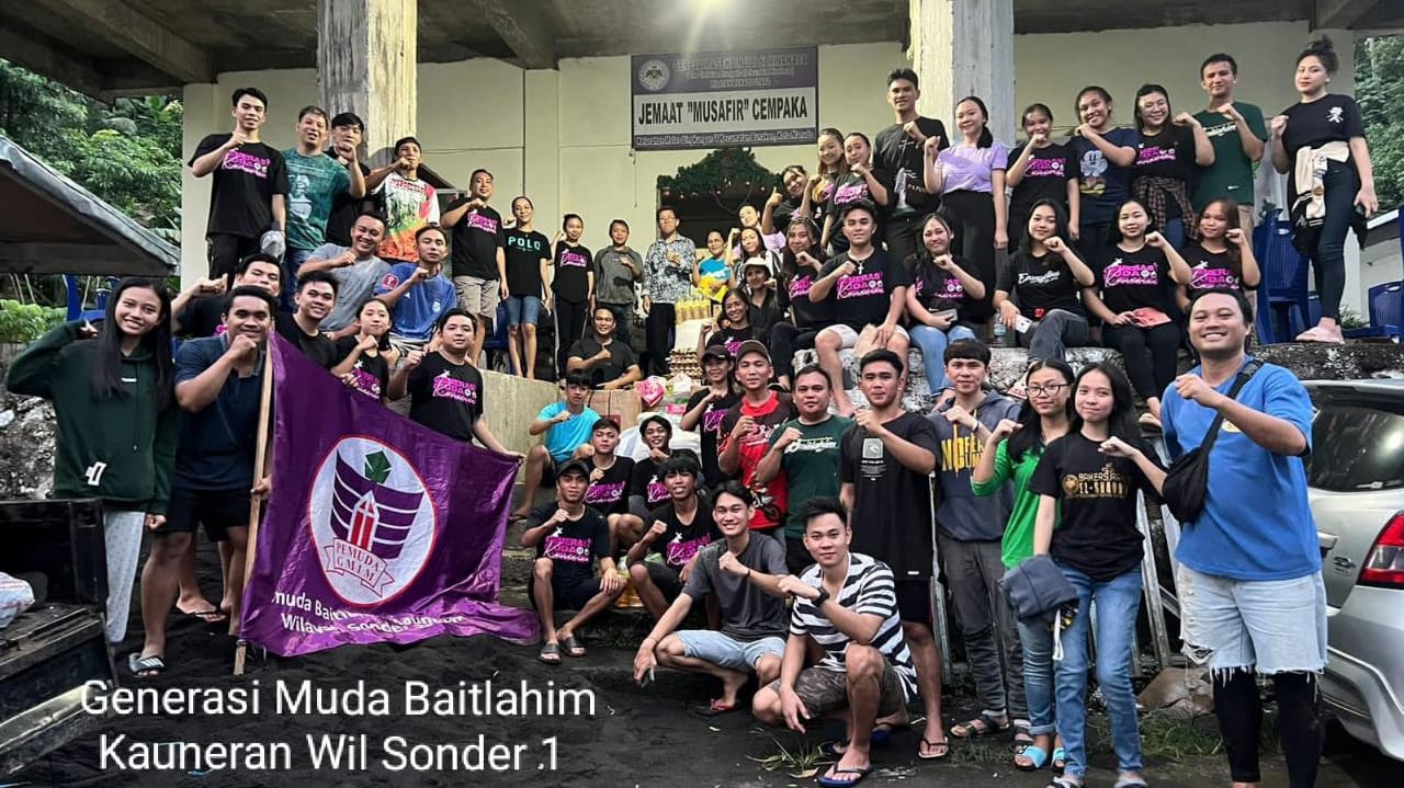 Generasi Muda Baitlahim Kauneran Baksos di GMIM Musafir Cempaka