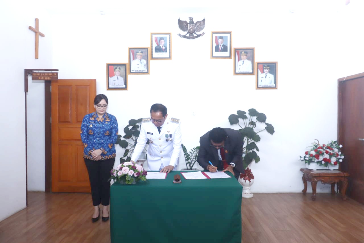 Terjadi di Tomohon, Pemkot dan Kejari Teken MOU