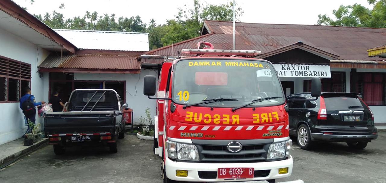 Antisipasi Kebakaran, Dinas Damkar Buka Pos Pelayanan di Kawangkoan dan Tombariri
