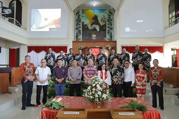 Caroll Hadiri Hapsa PKB Tomohon Satu dan Lima