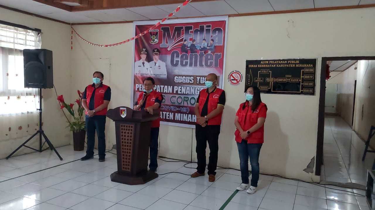 Siapkan Pintu Informasi Penanganan Covid-19, Pemkab Bentuk Media Center 