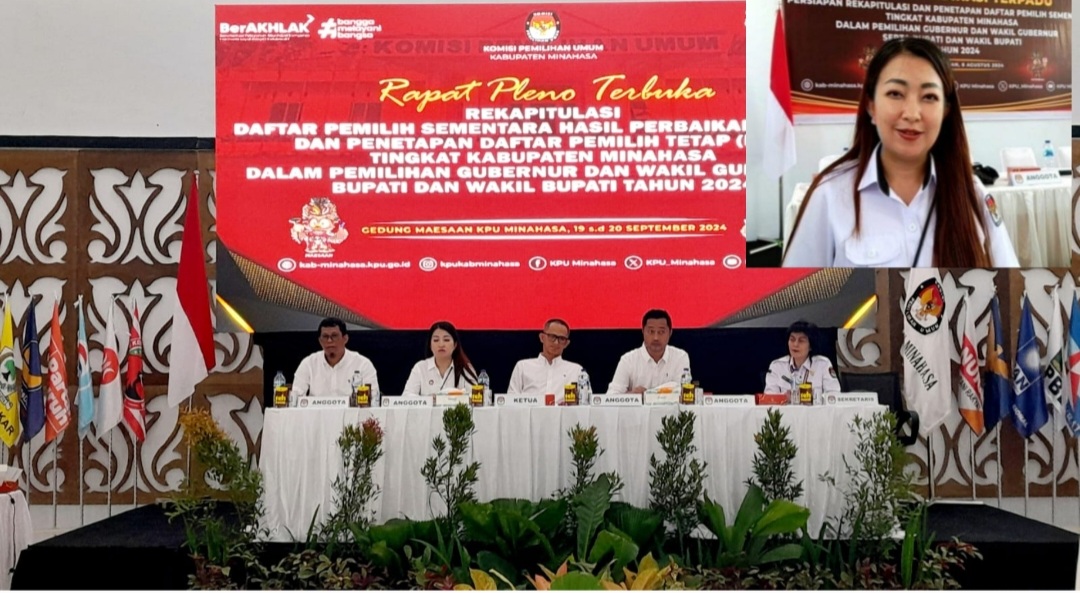 KPU Minahasa Gelar Rapat DPSHP Jelang Pleno DPT