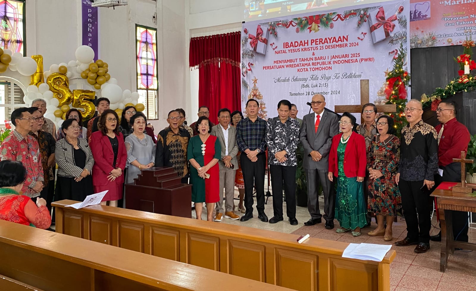 Berdedikasi Bangun Tomohon, PWRI Diapresiasi Pemkot