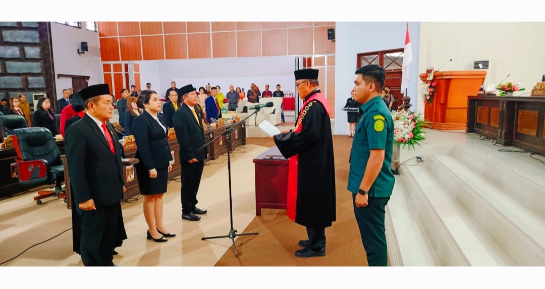 Ketua PN Tondano Resmi Melantik Pimpinan DPRD Minahasa 2024-2029