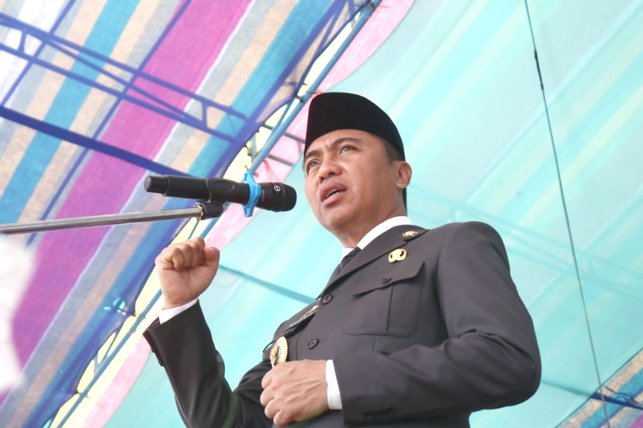 Jiwa Petarung Meletup, Bupati Sachrul Kobarkan Semangat Nasionalisme