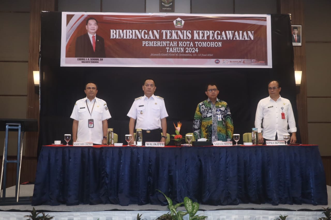 BKPSDM Gelar Bimtek Manajemen Kepegawaian Jabatan Fungsional Pemkot Tomohon 