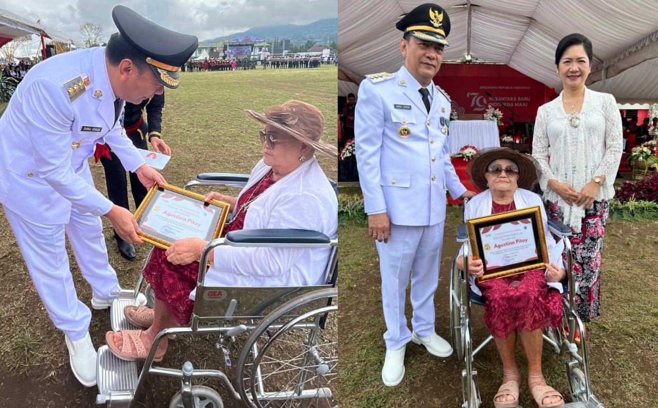 Lahir Saat Kemerdekaan RI, Oma Agustin Dapat Penghargaan Pemkot 