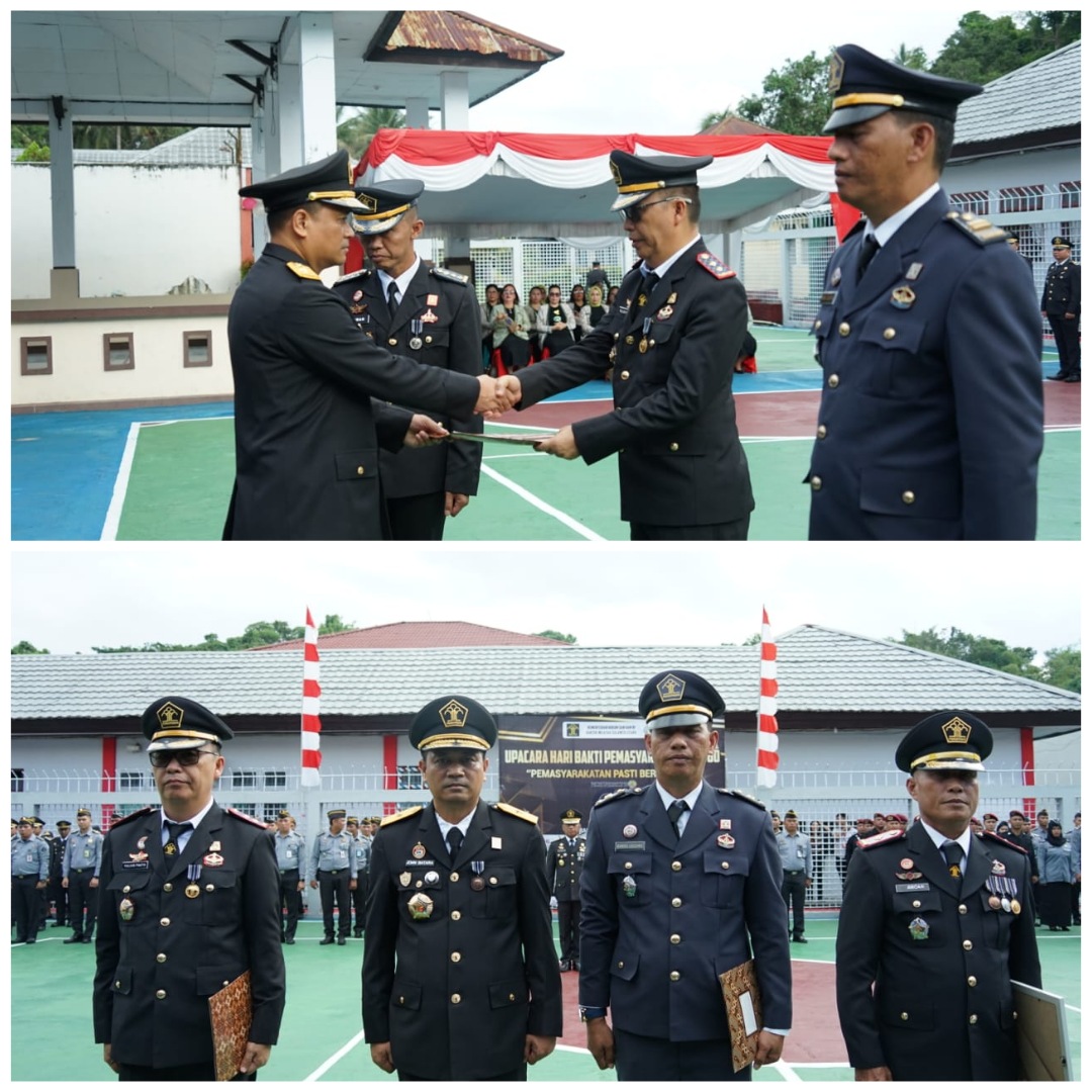 Peringati HBP ke 60, Lapas Kelas IIB Tondano Raih UPT Terbaik dari Dirjen Pemasyarakatan