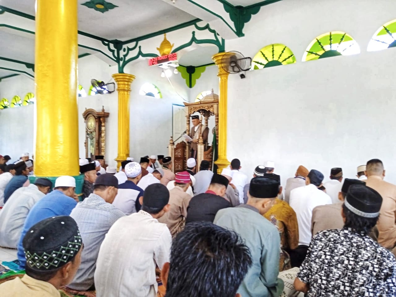 Jadi Khatib Salat Idul Fitri, Sadam Ajak Masyarakat Untuk Saling Memaafkan