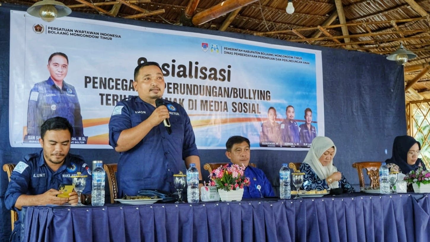 DPPPA dan PWI Boltim Gelar Sosialisasi Pencegahan Bullying 