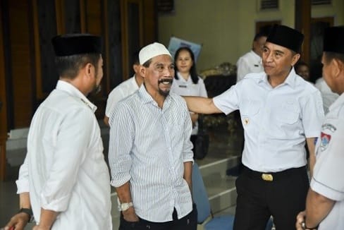 Dikunjungi Bupati Sachrul, Eyang Nyatakan Dukungan Politik 