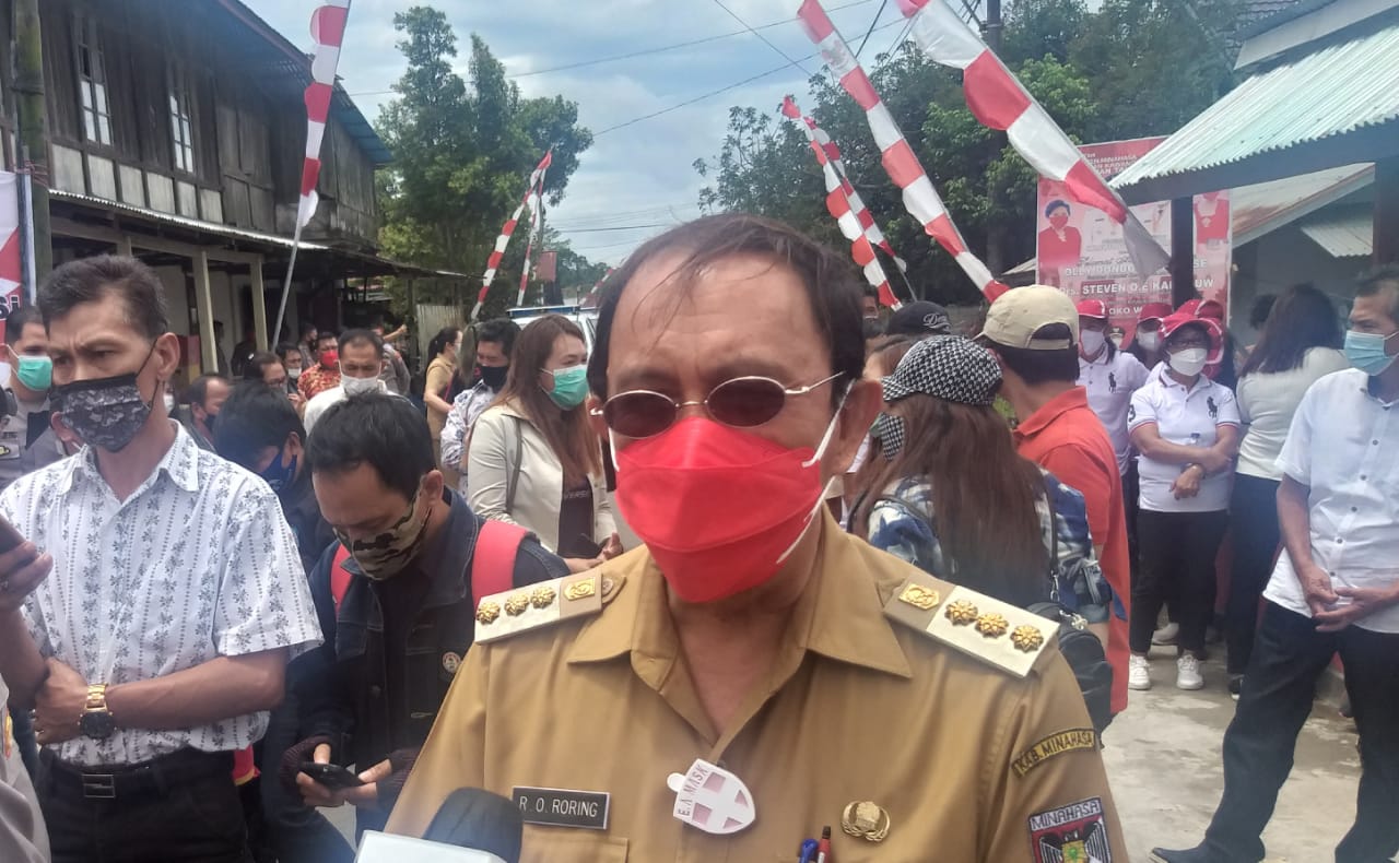 Roring Akui Komit Dorong Kota Langowan dan Kabupaten Minbar