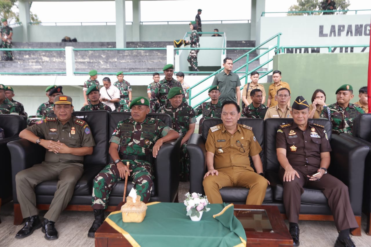 Caroll Senduk Hadiri Pembukaan Dikdasmil PM Kodam XIII/Merdeka