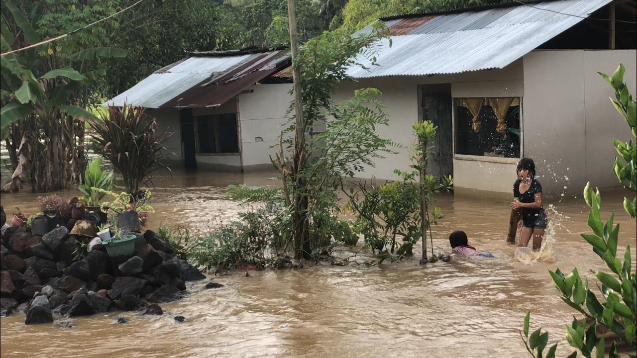 Hujan Deras, Puluhan Rumah di Tondano Terendam