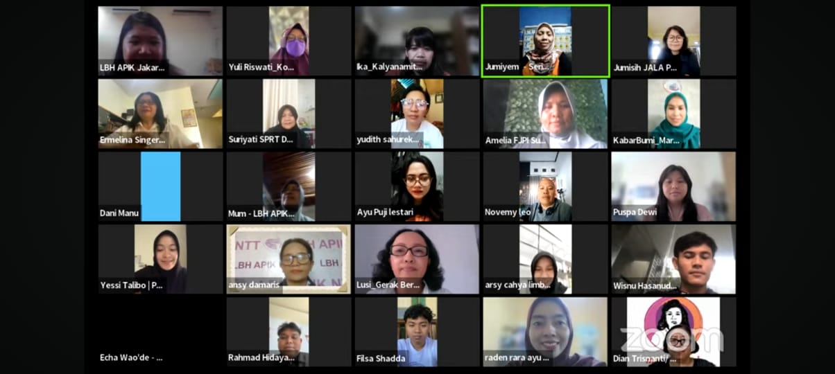 Jaringan Masyarakat Sipil untuk Kebijakan Adil Gender Desak Sahkan RUU PPRT