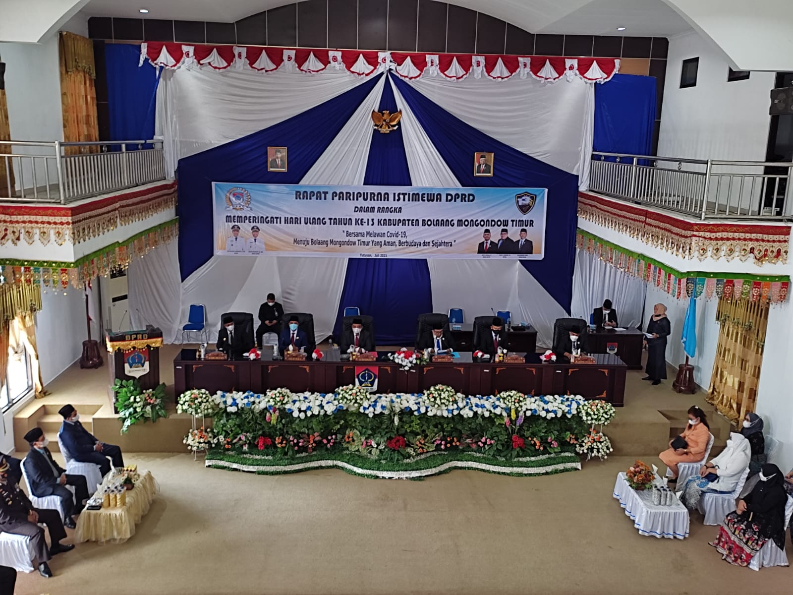 Peringati HUT Boltim ke-13, DPRD Gelar Paripurna Istimewa  