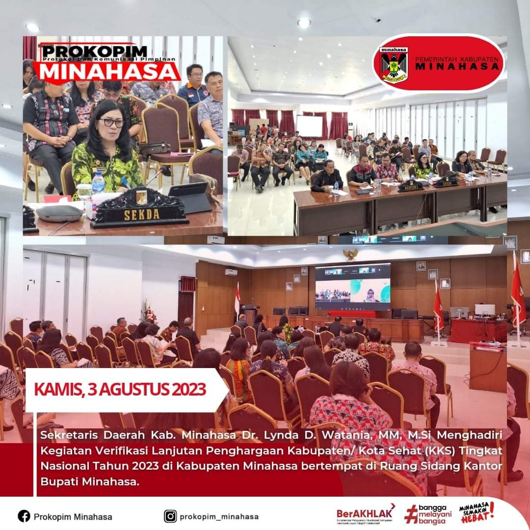 Sekda Watania Optimis Minahasa Raih Predikat KLA Tahun 2023
