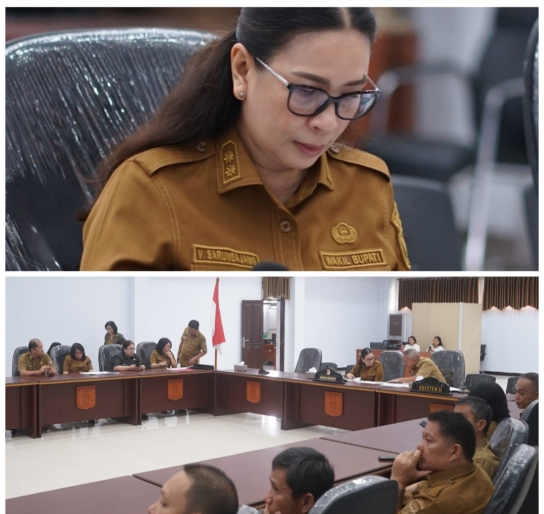 Secara Virtual, Wabup VaSung Ikuti Rakor Pengendakian Inflasi Jelang HKBN