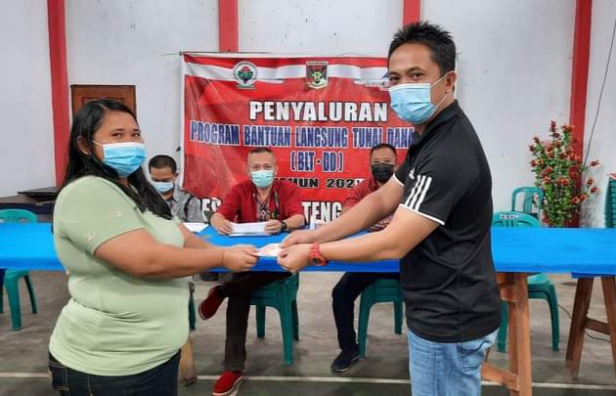 Salurkan BLT-DD Tahap 1, Pemdes Pinbetsel Berharap Digunakan Sesuai Peruntukan