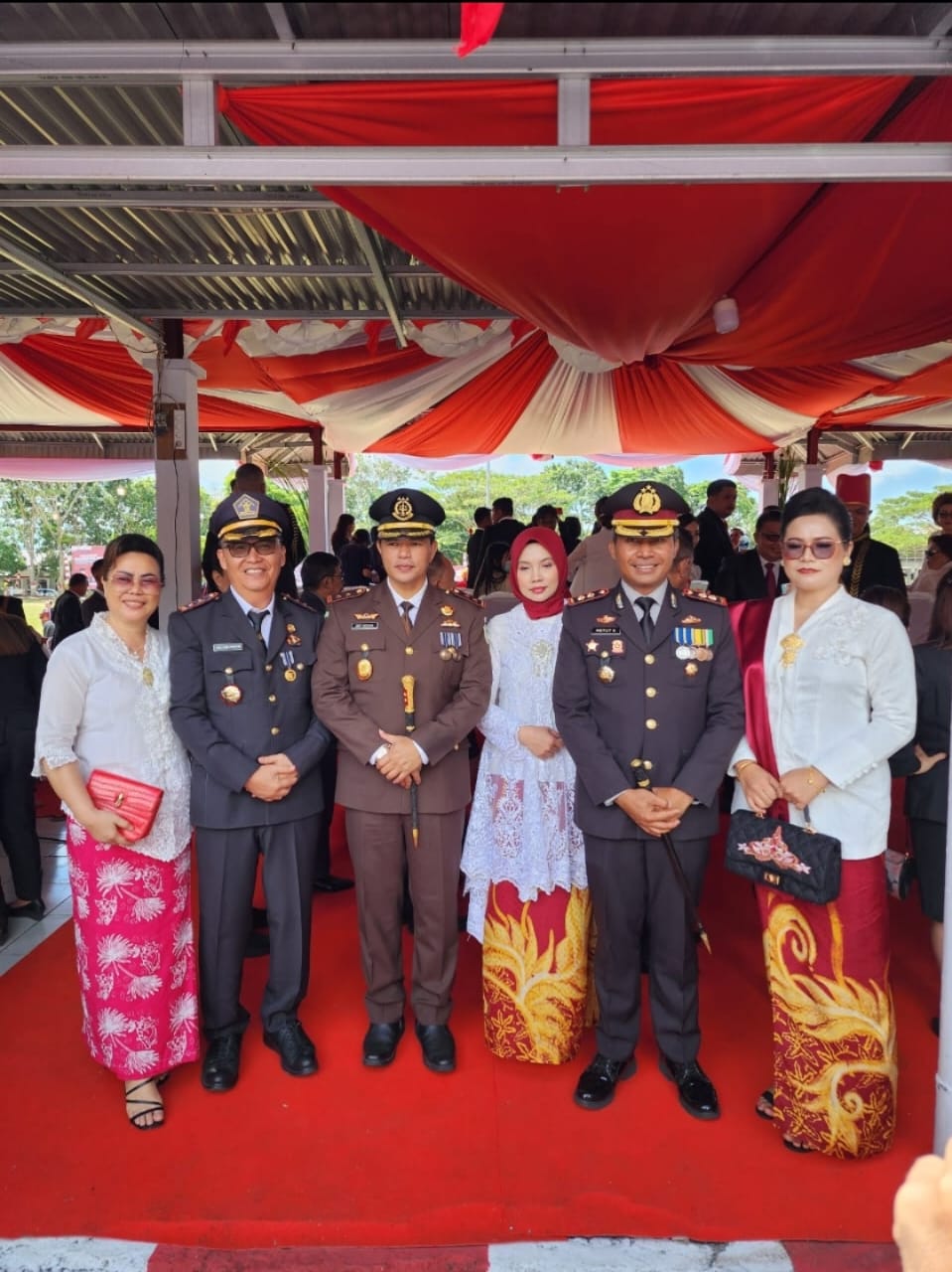 Kalapas Tondano Hadiri Upacara Peringatan HUT Kemerdekaan RI ke 78