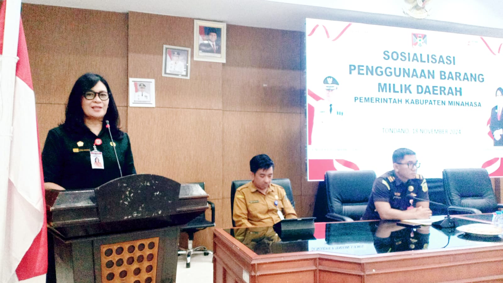 Sekda Watania Buka Sosialisasi Penggunaan Barang Milik Daerah