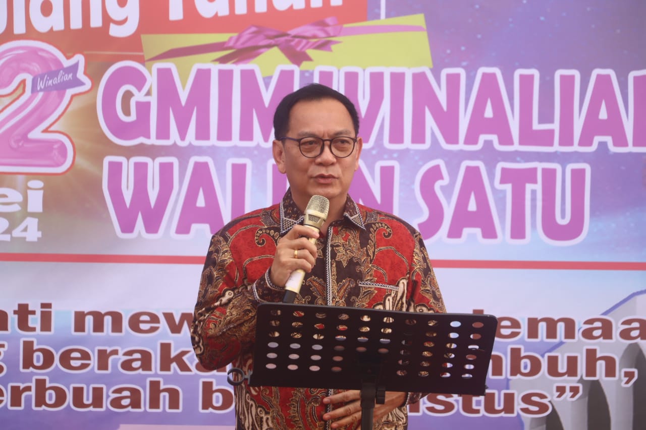 HUT Winalian, Caroll Tetap Komit Wujudkan Visi Pemerintahannya