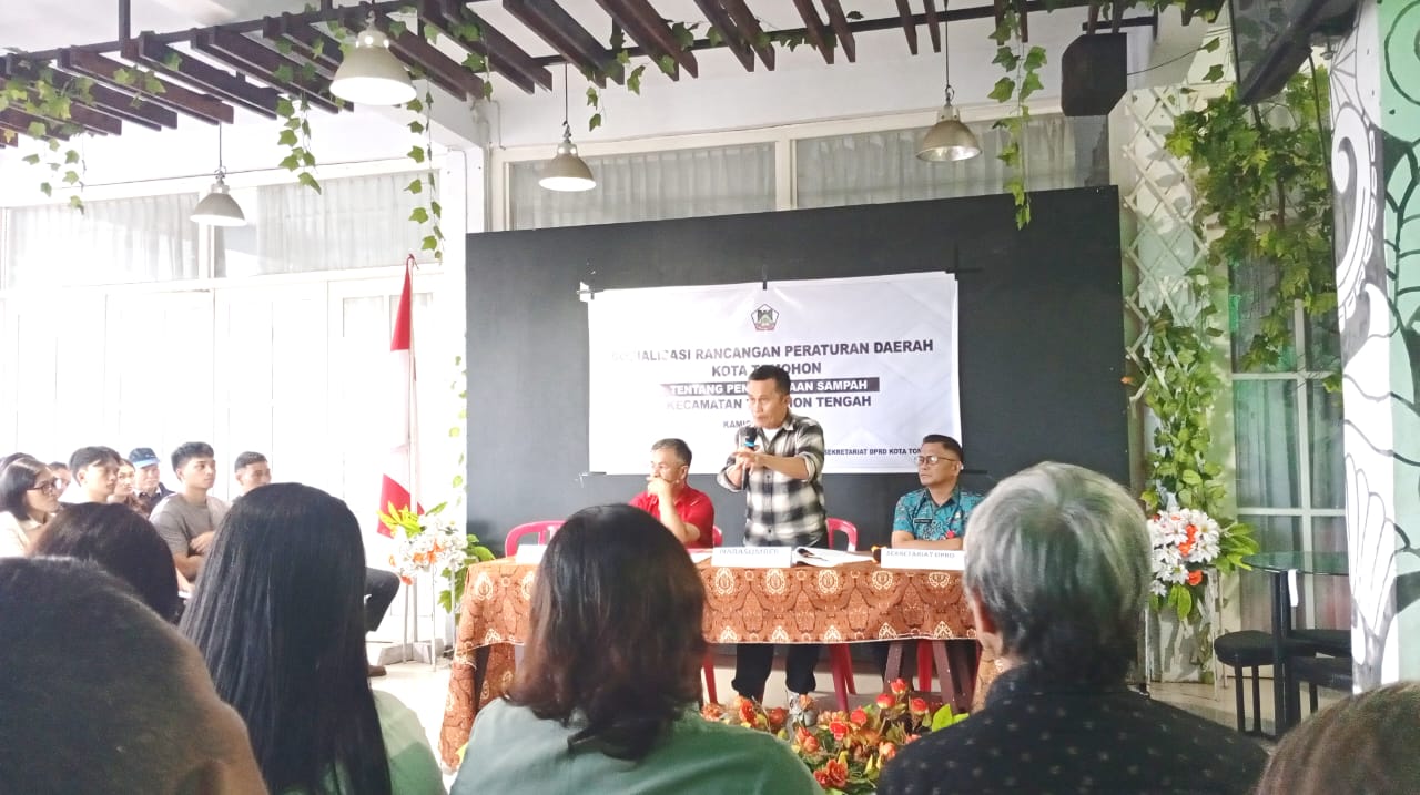 Terkait Ranperda Sampah, Lasut Bangkitkan Mentalitas Hidup Bersih Masyarakat