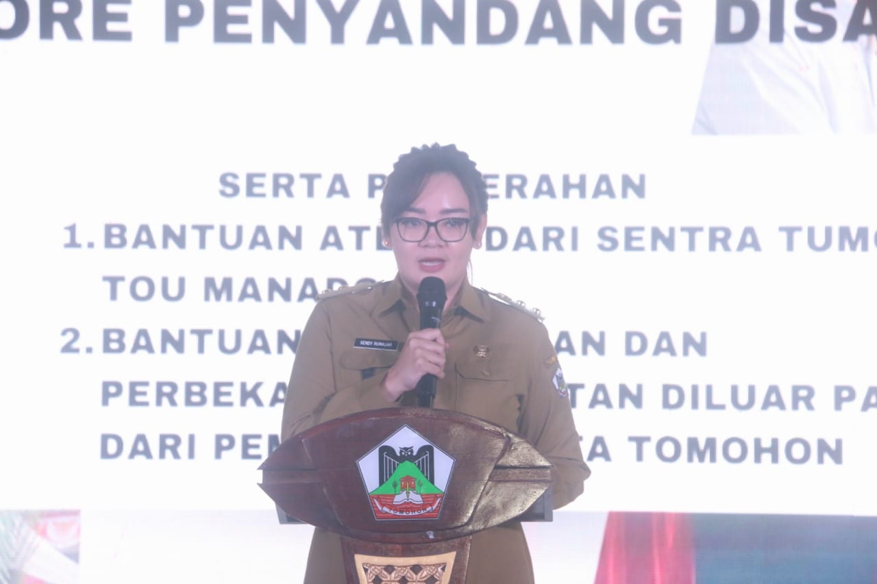 Wawali Sendy Buka Jambore Penyandang Disabilitas Tomohon