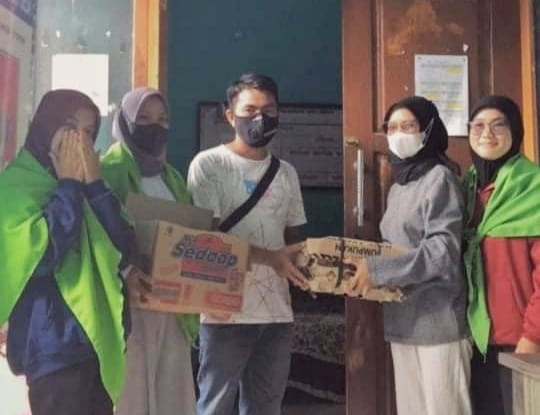 Sispala Edelweis SMK Negeri 1 Kotabunan, Bantu Korban Banjir di Motongkad Utara