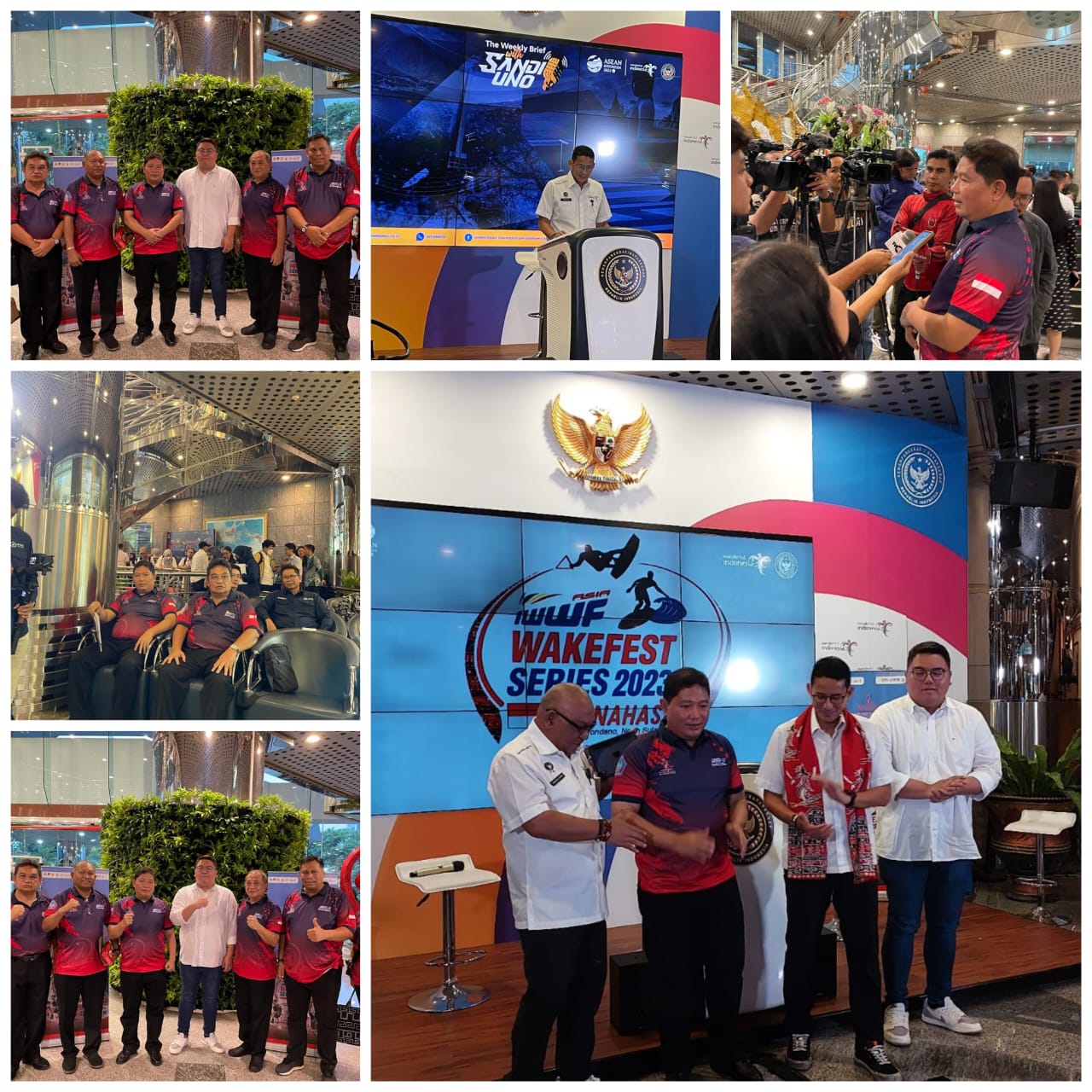 Menparekraf Sandiaga Uno Sambut Baik Event Internasional Wakefast 2023 di Minahasa