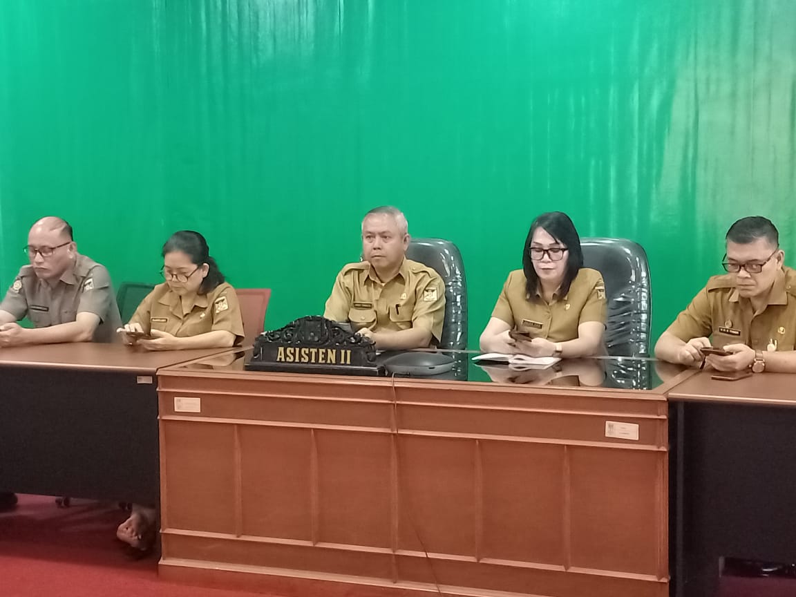 Secara Virtual, Asisten II Ikuti Pengendalian Inflasi dan Percepatan Penanggulangan Polio