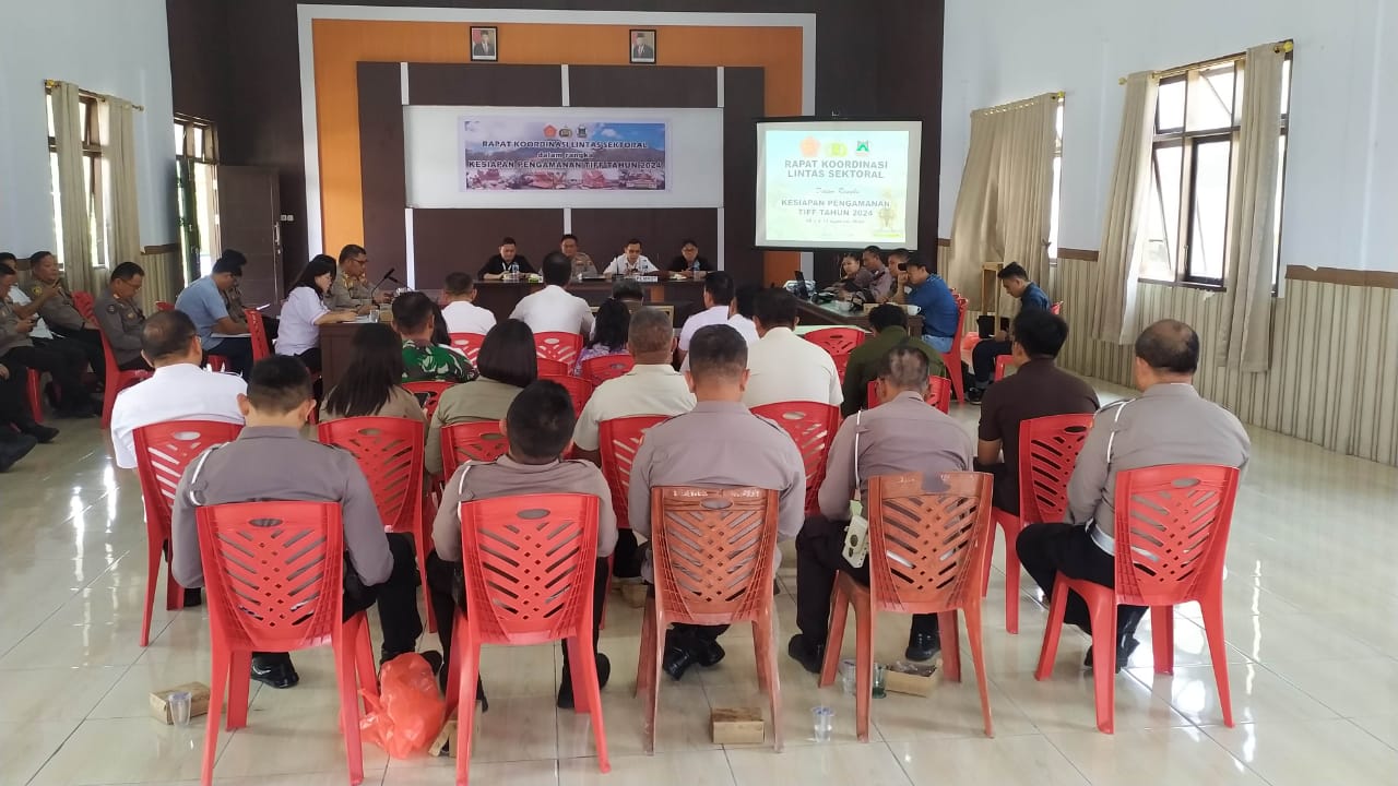 Rancang Pengamanan TIFF, Polres Minta Support Polda Sulut 