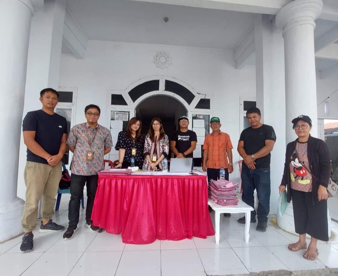 Tahap Awal, BPN Minahasa Salurkan 79 Sertifikat Tanah Kepada Warga Desa Toraget