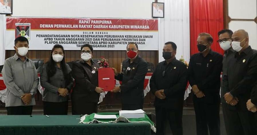 Perubahan KUA-PPAS Disetujui DPRD Minahasa, Roring Sebut Wujud Tanggung Jawab