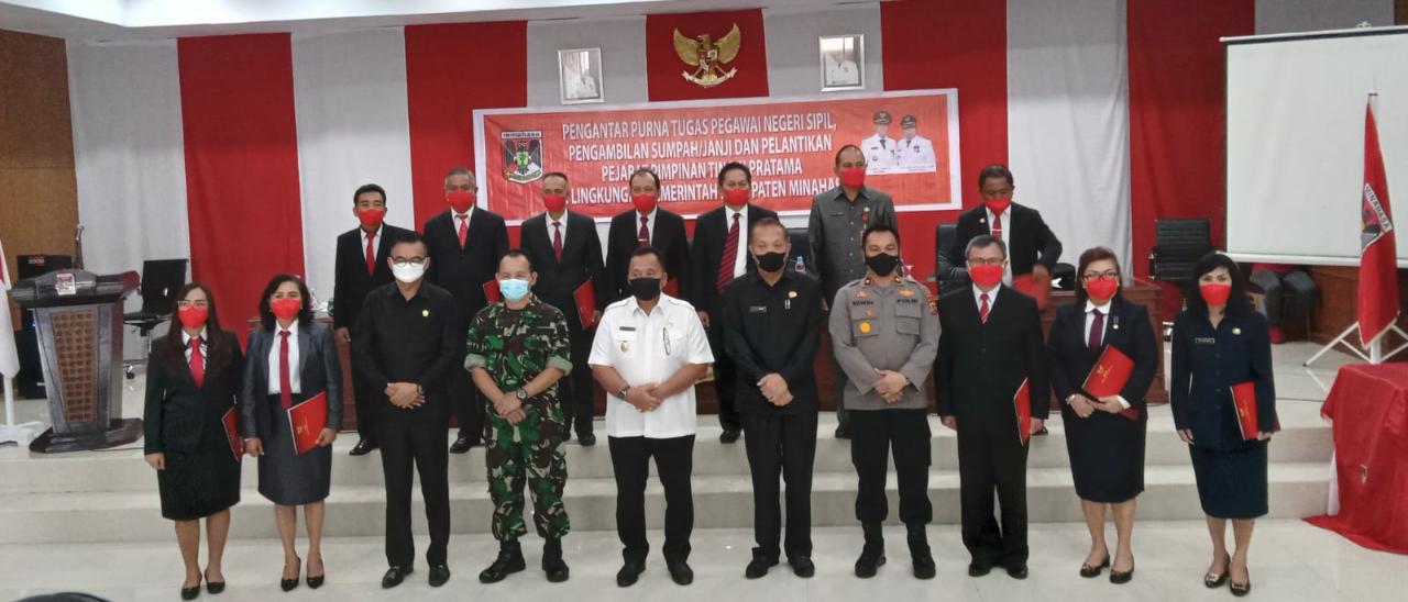 Roring-Dondokambey Rotasi Sejumlah Pejabat 