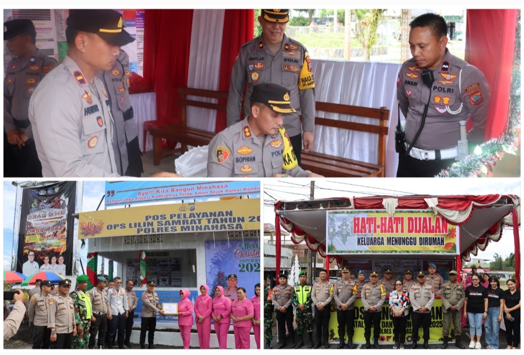 Sambut Nataru, Kapolres AKBP Sophian Gelar Patroli Kamtibmas dan Pengecekan Pos Pengamanan