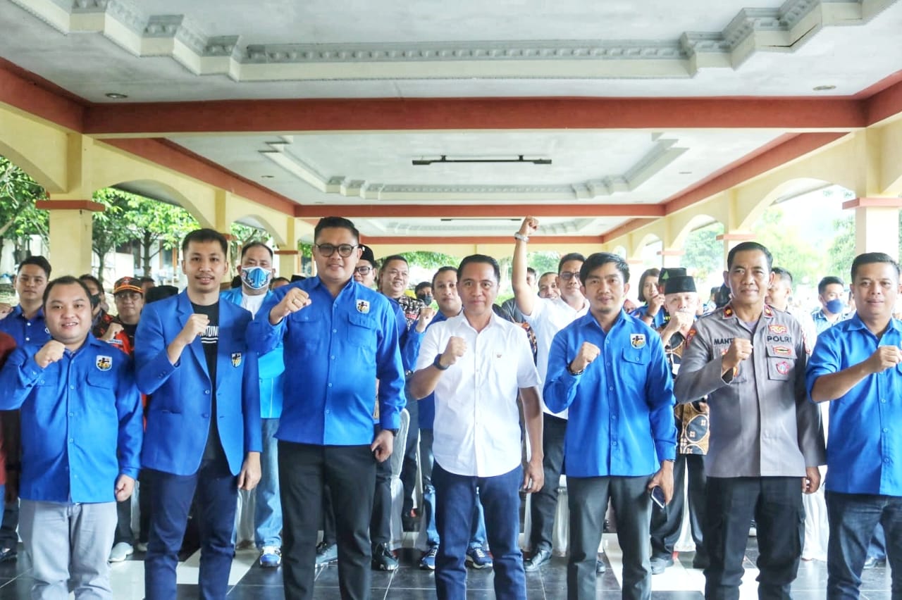 Bupati Sachrul Buka Musda Ke-3 KNPI Boltim
