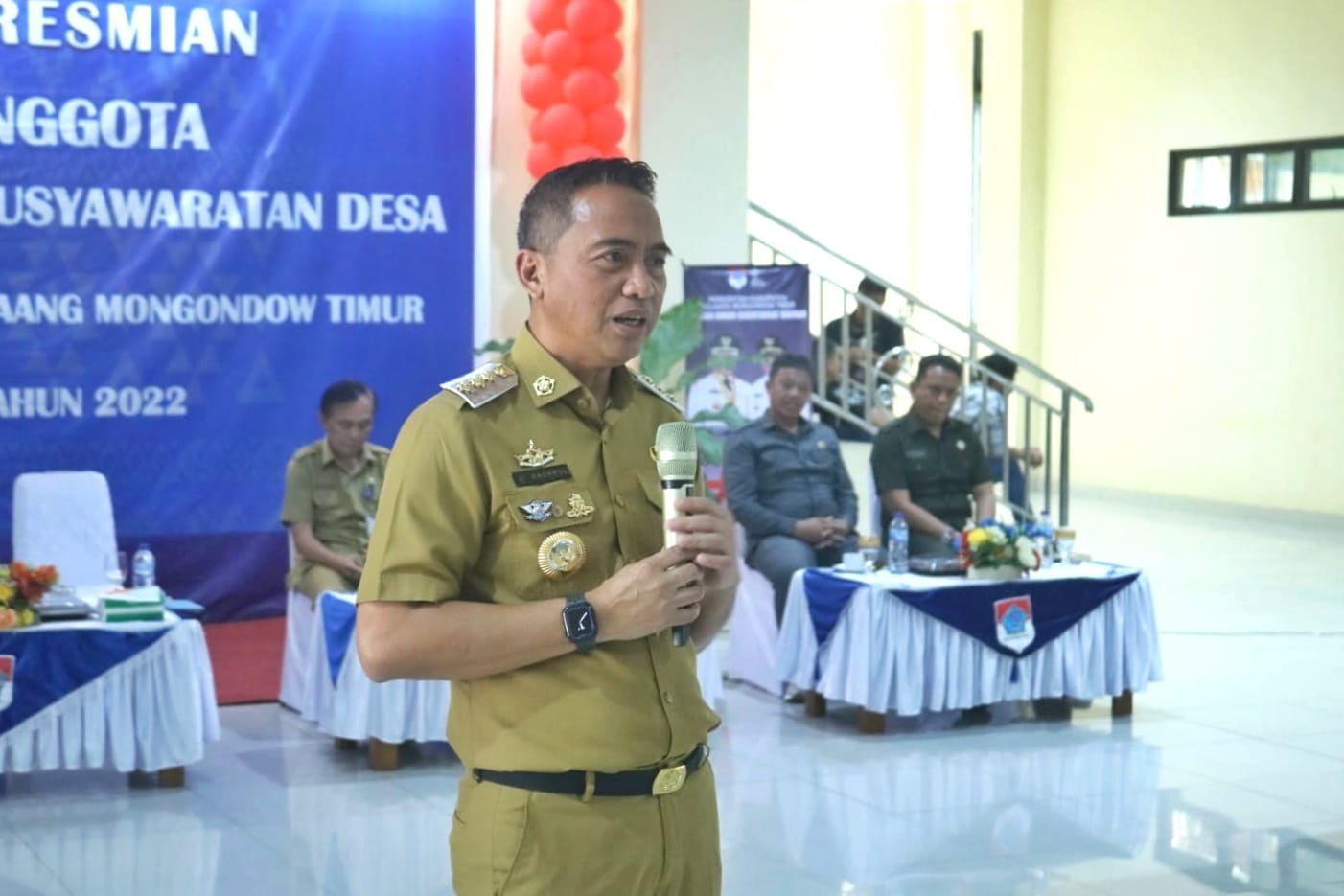 Lantik Ratusan BPD, Sachrul Berikan Pembekalan 