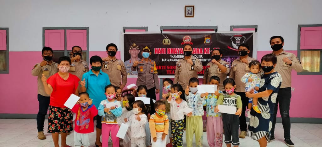 Lakukan Bakti Sosial, Kapolres Tomohon Apresiasi Tim Totosik