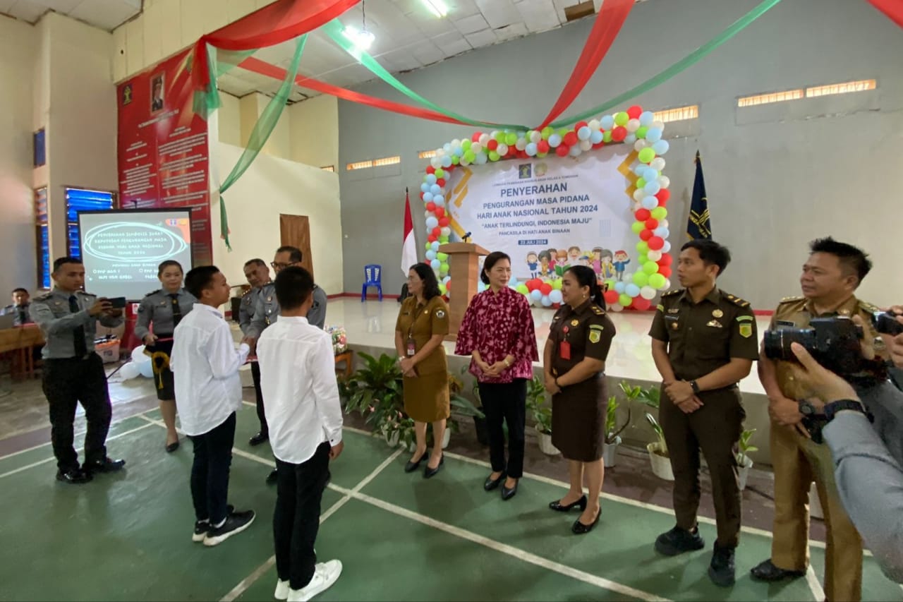 Pioh Wakili Caroll Senduk di Giat Remisi LPKA Tomohon