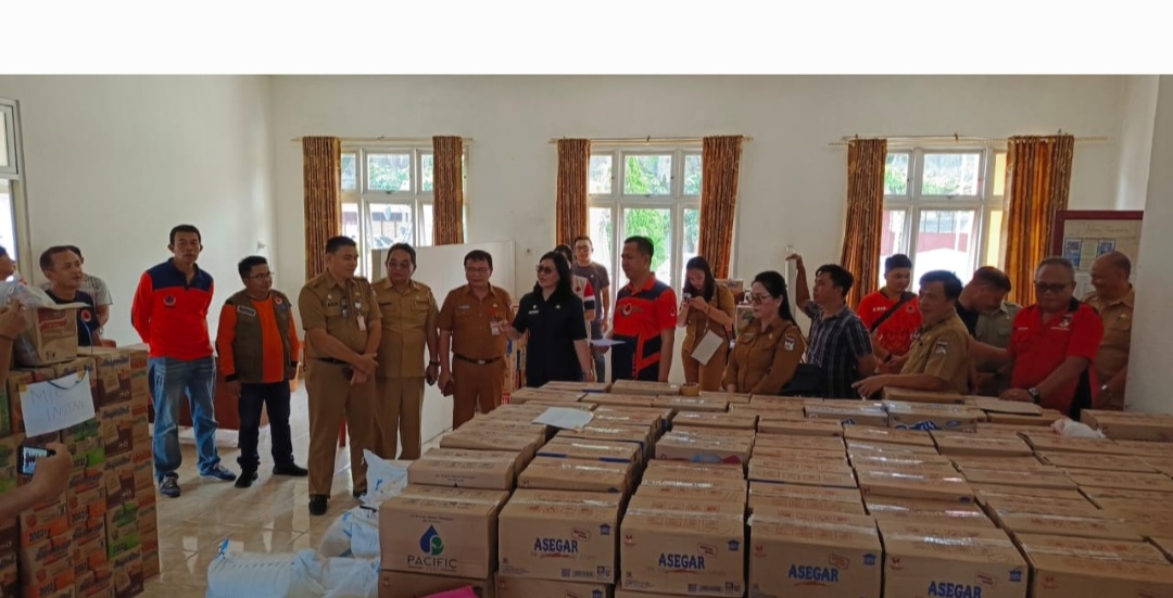 Pemkab Minahasa Akan Salurkan Bantuan Korban Bencana Gunung Ruang Sitaro