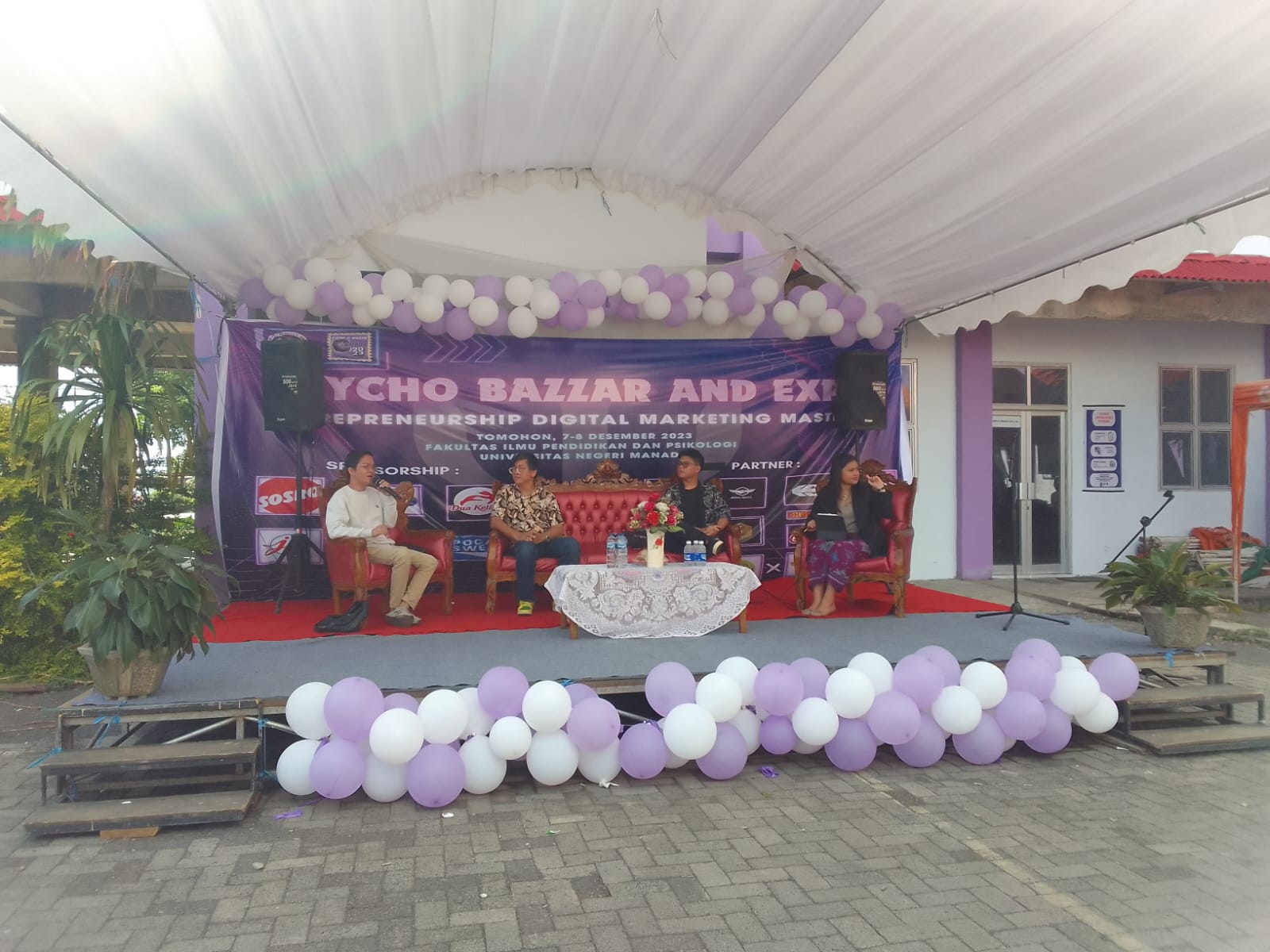 FIPP Unima Gelar Psycho Bazzar and Expo